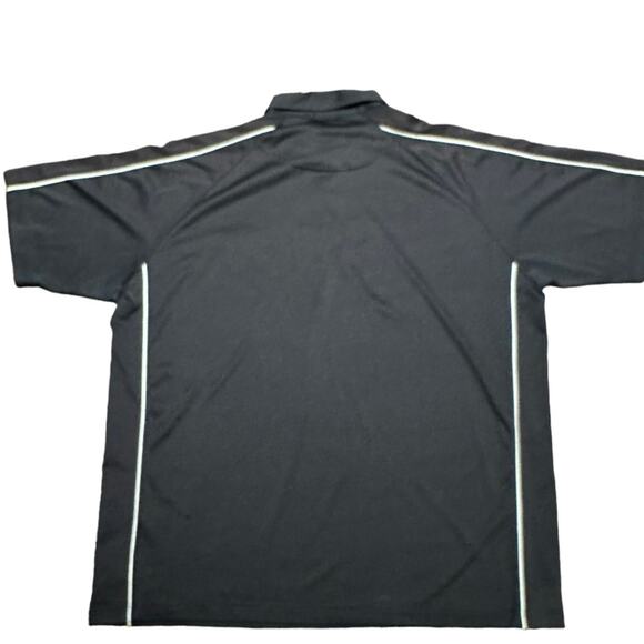 Masters Men’s XXL Black Polyester Logo PoloStyle Short Sleeve Shirt - Picture 2 of 6